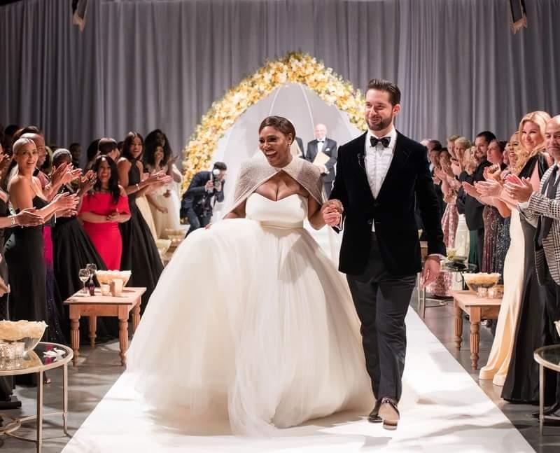 SERENA William et Alexis Ohanian se sont dits Oui !