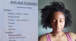 Antananarivo une universite privee discrimine les cheveux afros 735x400