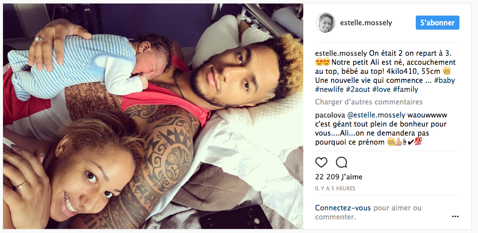 Tony yoka et estelle mossely sont parents