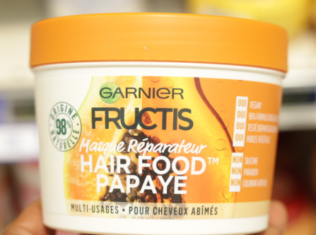 Hair Food de Garnier cheveux afro