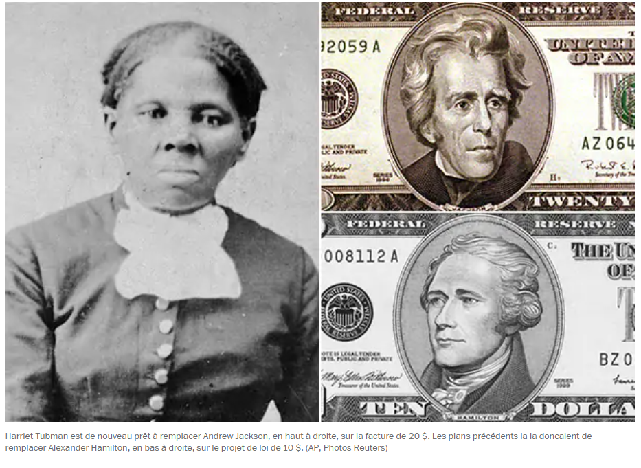 Biden Relance Harriet Tubman pour qu'elle figure sur les  20$