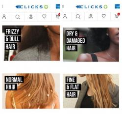 Clicks frizzy normal hair south africa