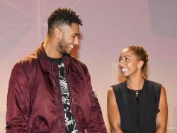 Info estelle mossely et tony yoka bientot parents estelle mossely et son compagnon tony yoka s width1024